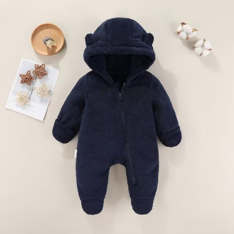 

Baby Girls Newborn Clothes Baby Winter Overalls Baby Rompers For Baby Boys Jumpsuit Infant Clothing 12M