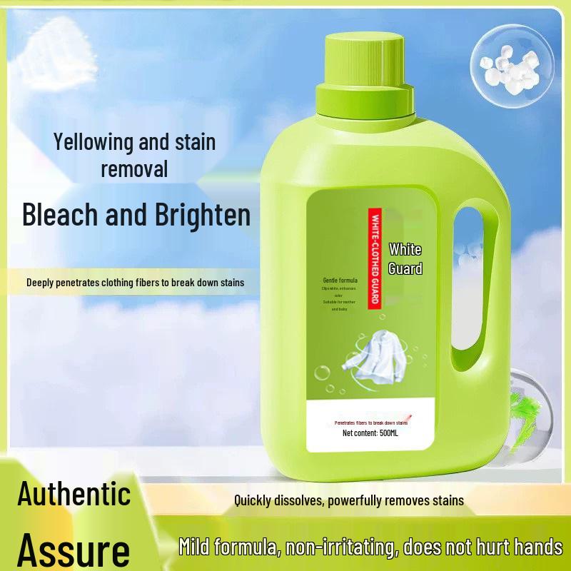 Baiyi Weishi Stain Remover: Powerful Stain Removal, Whitening, & Color-Safe Bleach Laundry Detergent.