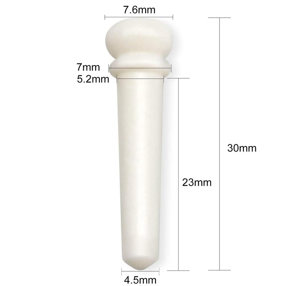 Acoustic Bone Bridge Acoustic Guitar Bone Bridge Bridge Pins Nut Accessorys