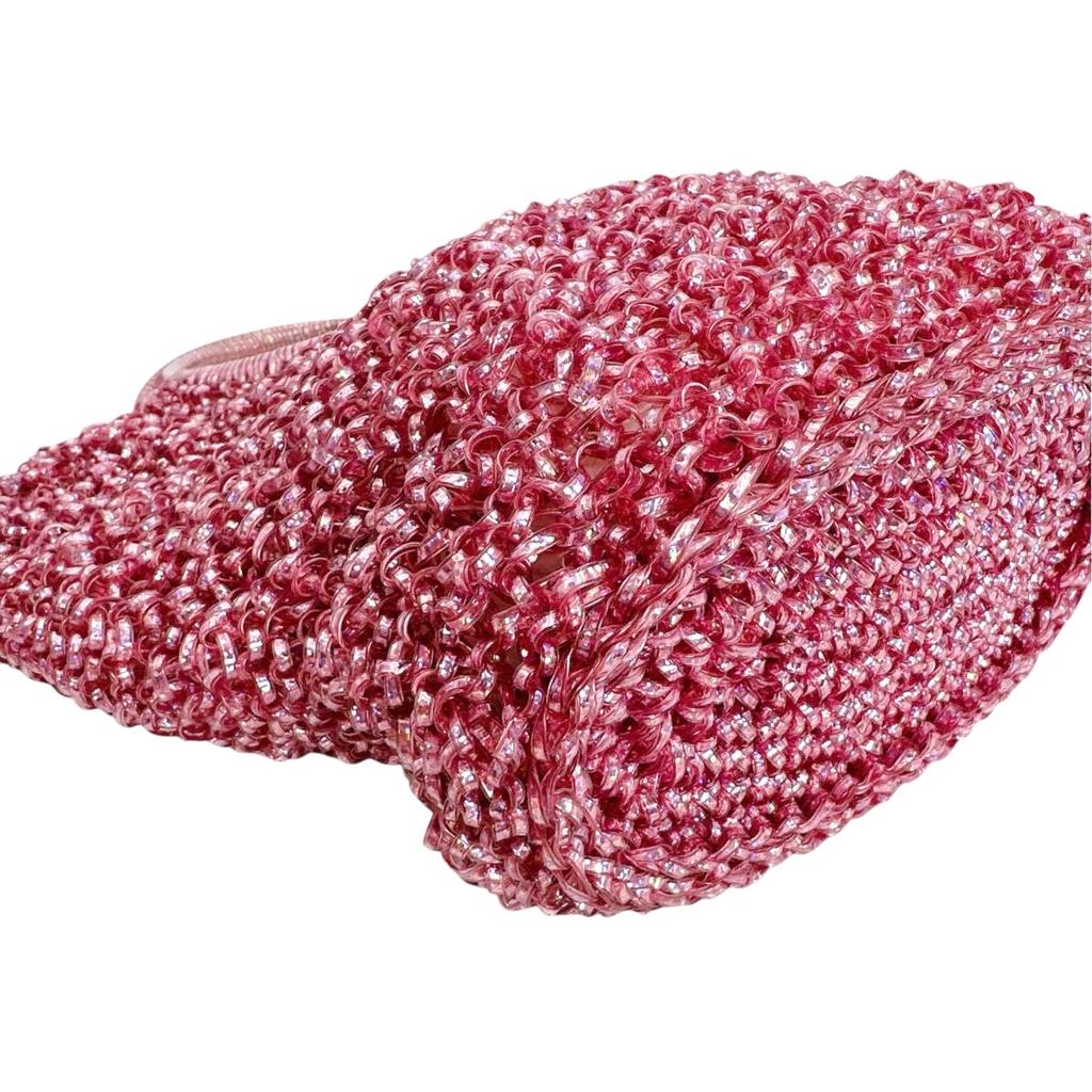 ANTEPRIMA party wedding Handbag wire pink Women Used