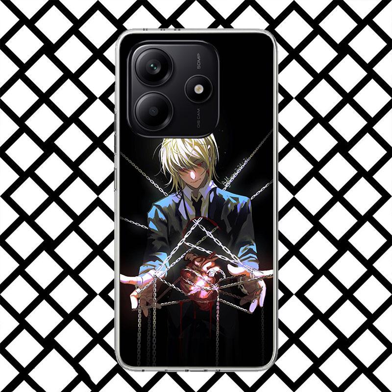 

Huner X-Hunters Kurapika Phone Case for Xiaomi Redmi Note 15 14 14S 13 12 12S 11 Pro Plus 11E 11T 11S 10S 5G Soft Cover Fundas R Redmi Note 11E Pro