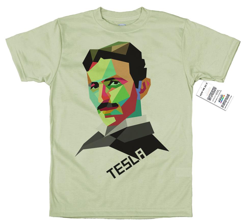 Nikola Tesla Tshirt Design