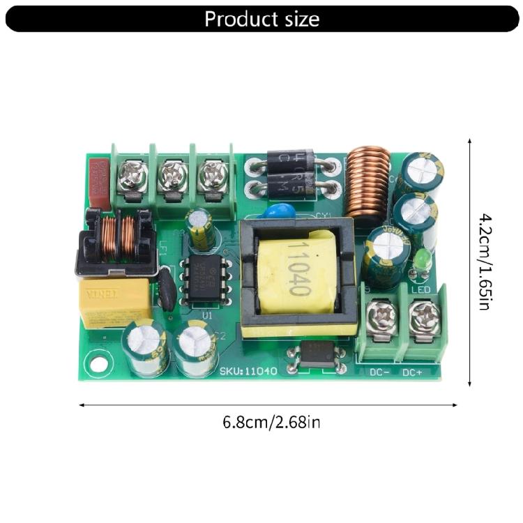 AC220V To DC5V 3A Output Power Board Stable Output Plastic Metal Housing For Consumer Electronics Power Solution