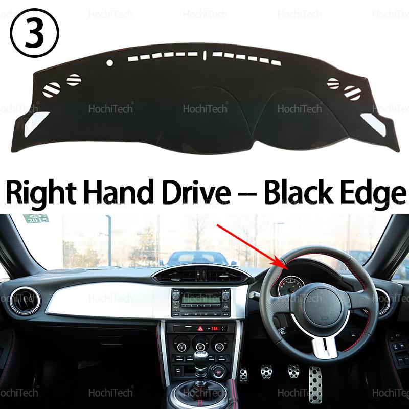 For Subaru BRZ 2012- Car Dashboard Cover Mat Sun Shade Pad trument Panel Carpets Anti-UV Car Accessories 2015 2016 2017