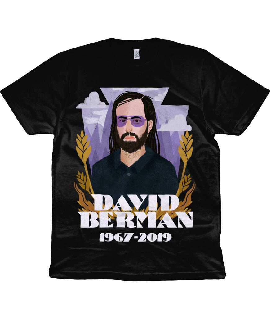 David Berman - 1967-2019 - Organic T-Shirt Mens Womens Tees Top - Silver Jews - Malkmus - Pavement 4XL
