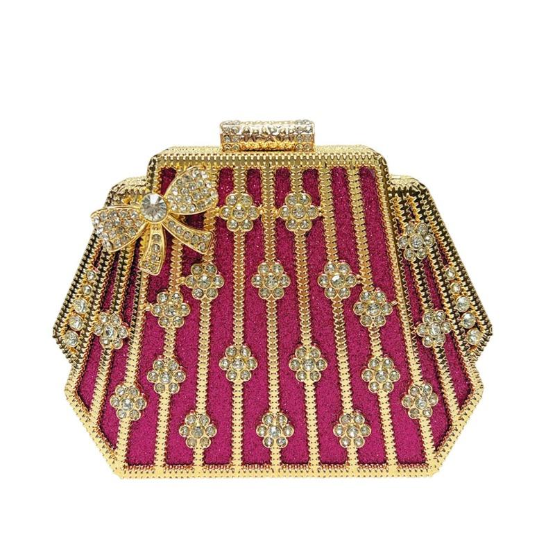 High-class Social Event Diamond-encrusted Clutch Bag Fashionable Handbag Crossbody Bag for Women