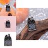 Skull Creative Alloy Shape Brooch With Colorful Cartoon Elements Ideal For Individual Style