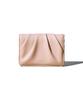 Lemasque Dough Soft Women'S Leather Card Wallet Powder Pink