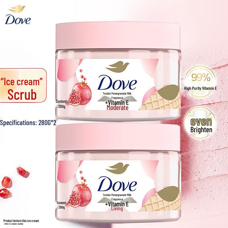 

Dove Exfoliating Body Scrub with Pomegranate & Shea Butter