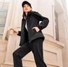 Hongxing Erke Women's Water-Repellent Hooded Jacket - 2026 Autumn/Winter Windproof Sportswear