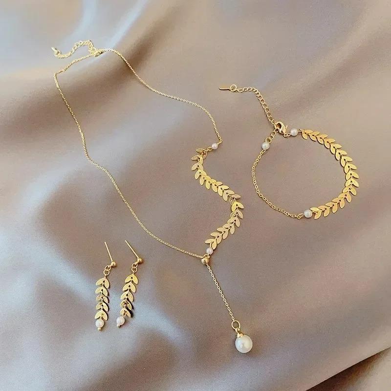 Süßer Marienkäfer Kreativ Trendige Mädchen Mode Ohrringe Halsketten Sets Damen Süßer Insekten Tier Anhänger Ohrringe Party Zubehör