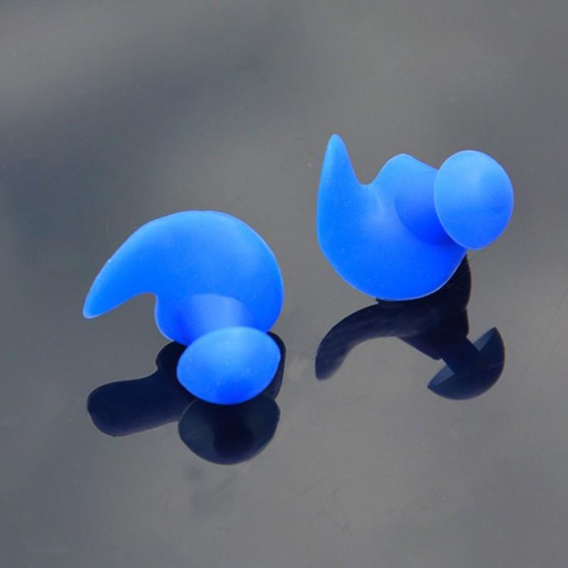 

Swimming Ear Plugs Diving Protector Silicone+PC Children New Reuseable чорний