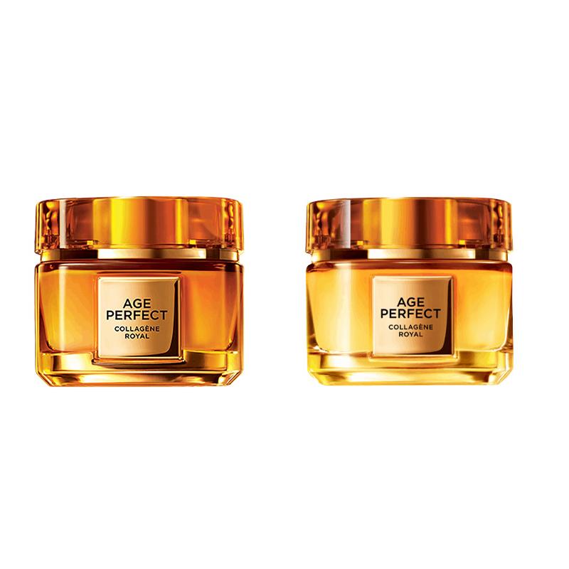 Loreal Paris Яхуа Медовый Коллаген Медовый Горшочек Крем для Лица - Набор из двух штук Маленький Медовый Горшочек третьего поколения крем для лица увлажняющая версия 60 мл второй коричневый