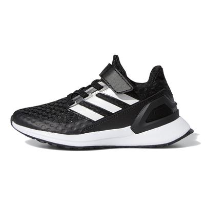 (PS) RapidaRun J 'Black White' Kids' EF9258