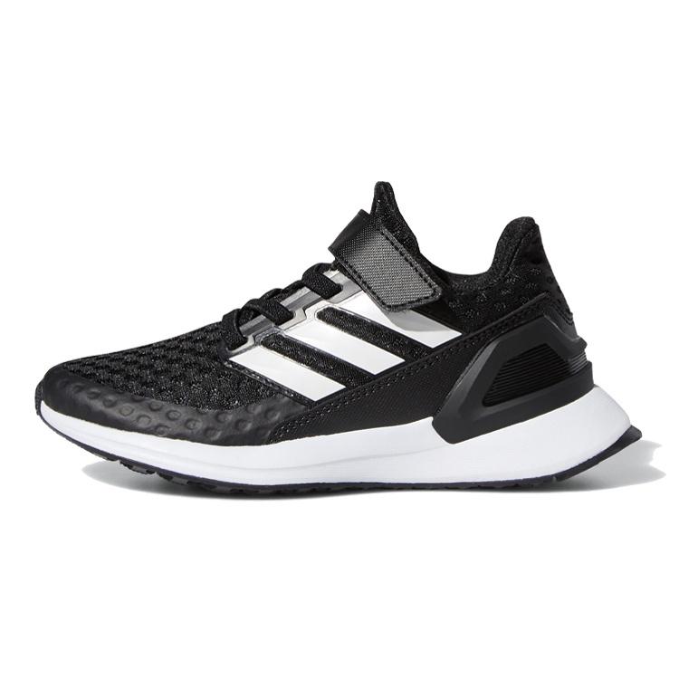 (PS) adidas RapidaRun J Black White Kids EF9258 EU 28