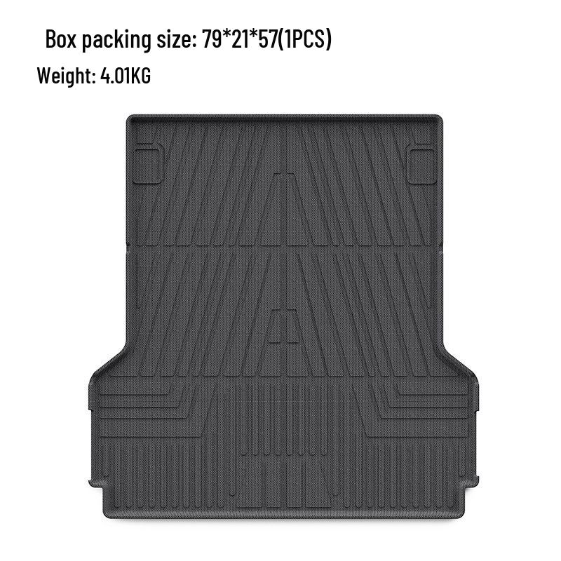 Allwetter-Heckklappen- und Ladeflächenmatte für amerikanische Pick-up-Trucks