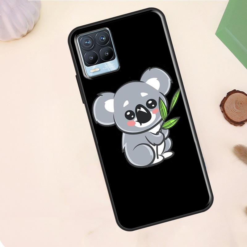 

Cute cartoon watercolor animal koala Case For Realme 15 Pro GT7 GT6 C75 C65 C67 C61 C53 C55 C51 C35 C63 C71 11 12 13 14 Pro Plus Realme C31
