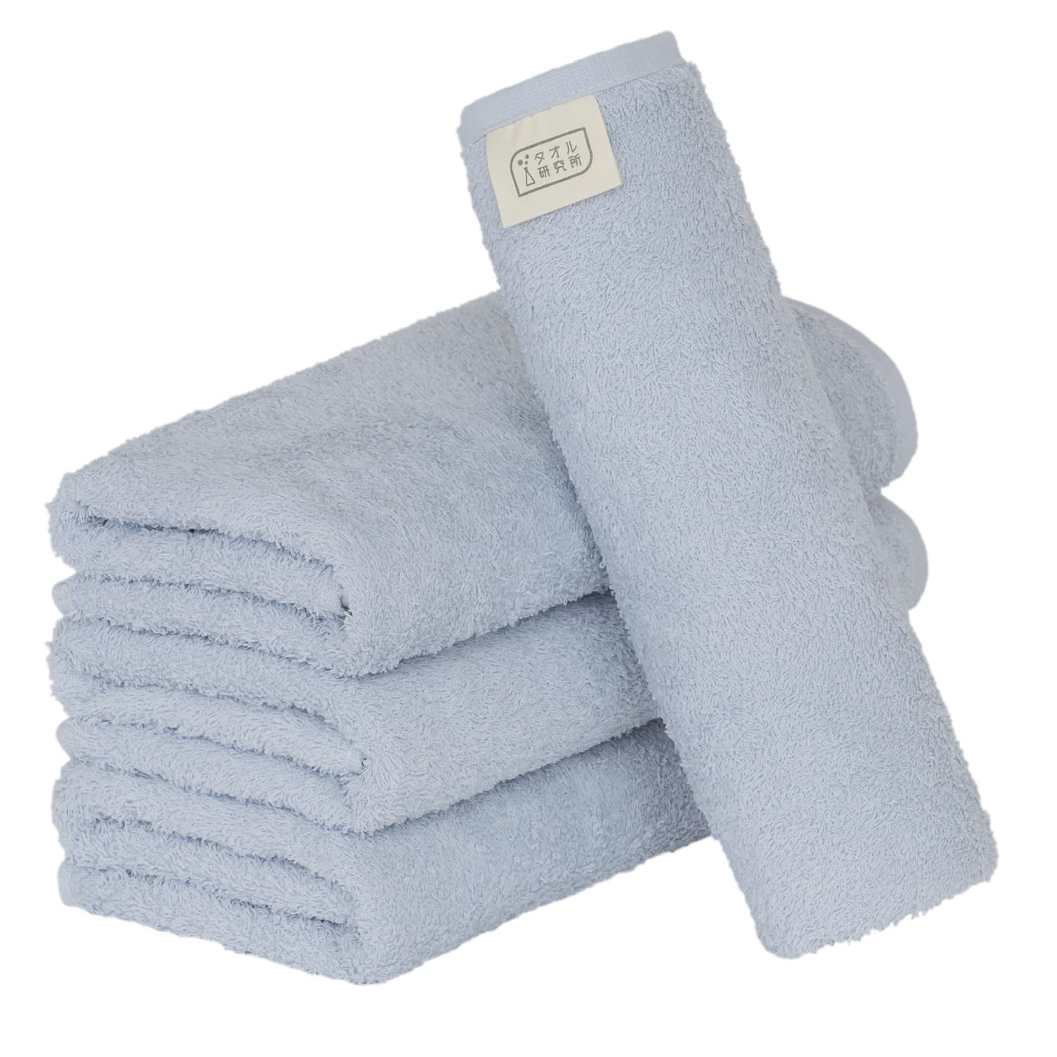 

Towel Laboratory Reason for Large Face Light Set of Easy to JapanTechnology [The Lightness] #006 Towel, Blue, 4, Quick-Drying, Thin, Wring,