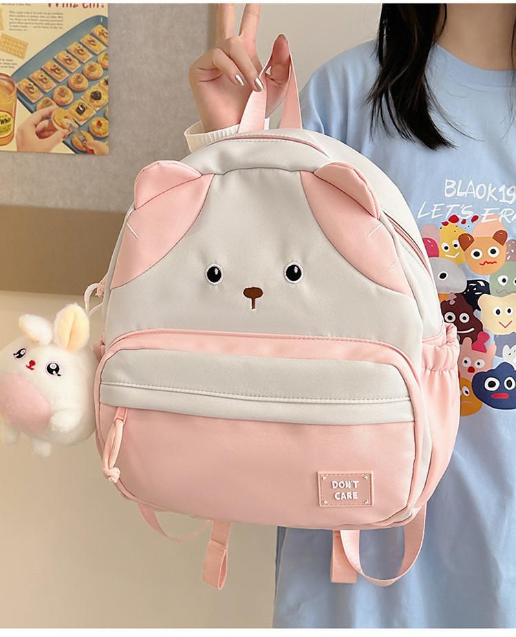 Cute And Stylish Cartoon Backpack For Preschool Kids With Lightweight Design