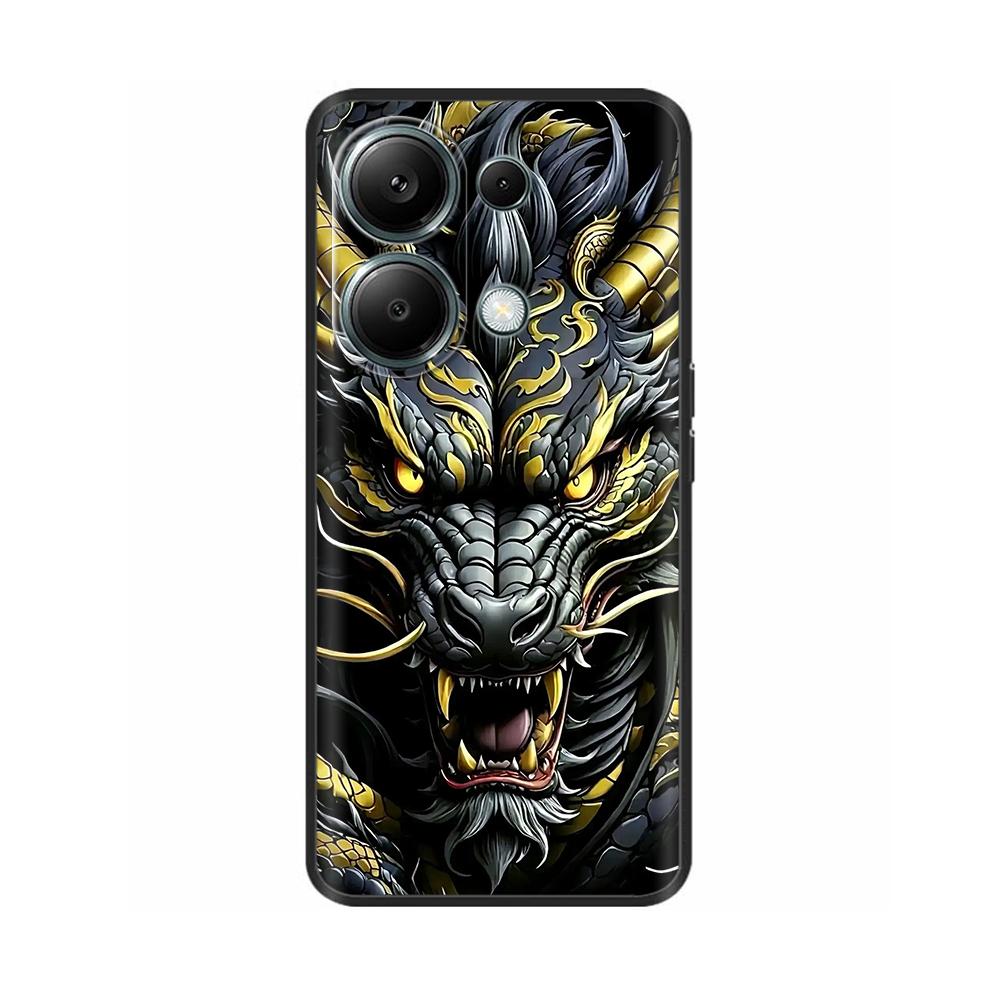 For Redmi Note 13 Case For Redmi Note 13 Pro Cartoon Silicone Phone Case For Xiaomi Redmi Note 13 Pro Plus Note13 Cover Bumper