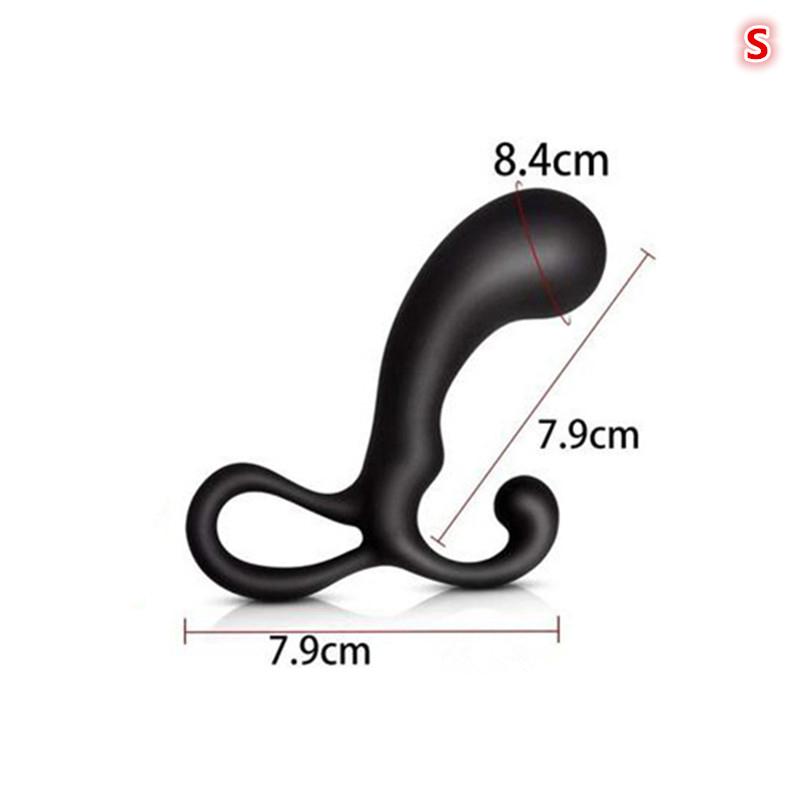 Portable Prostate Massager Masturbator Ass Anal Butt Plug Dilator Dildo Silicone Open G Spot Buttplug Sex Toys For Men Women