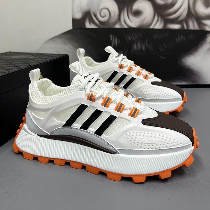 Męskie letnie buty oddychające buty 2025 nowy trend platforma modne buty sportowe i rekreacyjne oddychające buty męskie dla taty