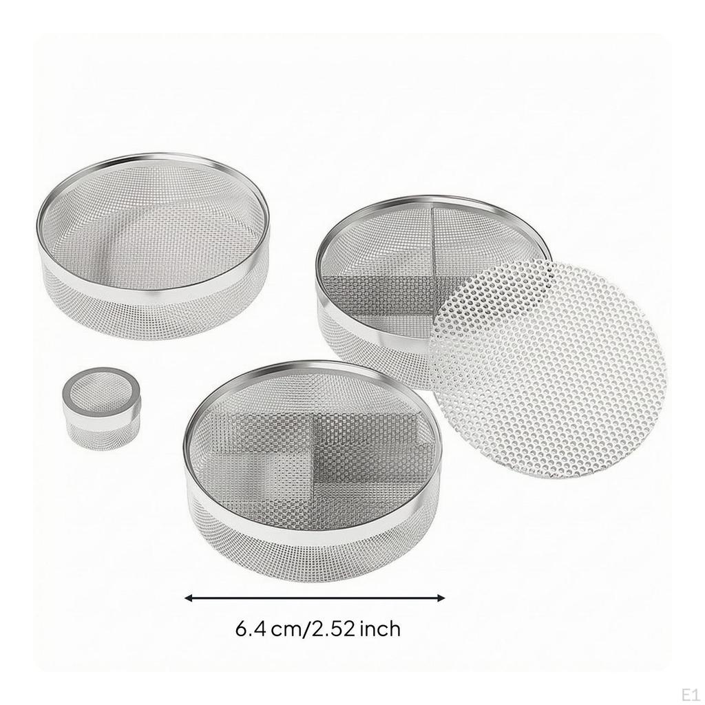 Watch Parts Basket Segmented Dividers Movement Metal Rim for Watchmakers