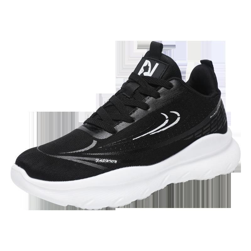 

Men s shoes 2025 spring sports shoes lightweight soft-soled versatile casual shoes men comfortable thick-soled trendy shoes men 44