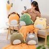 Cartoon Animal Two-in-One Pillow Blanket – Multifunctional Quilt for Home & Office, Customizable with Logo