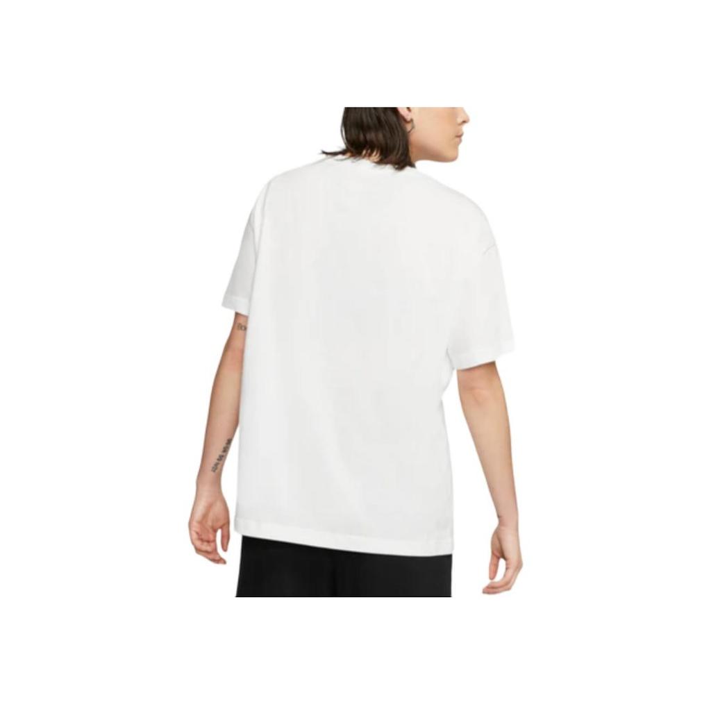 Nike Sportswear Letter Logo Short Sleeve T-Shirt Women Tops White CK4381-100