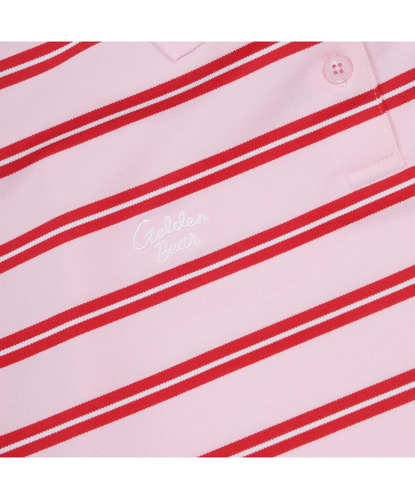 Goldeunbeeo (W) Striped Pique T-Shirt G5Tam26421Pix