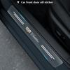 Car Door Sill Protector Stickers Transparent Decor Decal Threshold Strip For Cadillac CTS STS DTS SRX XLR ATX Escalade Seville Tiburon
