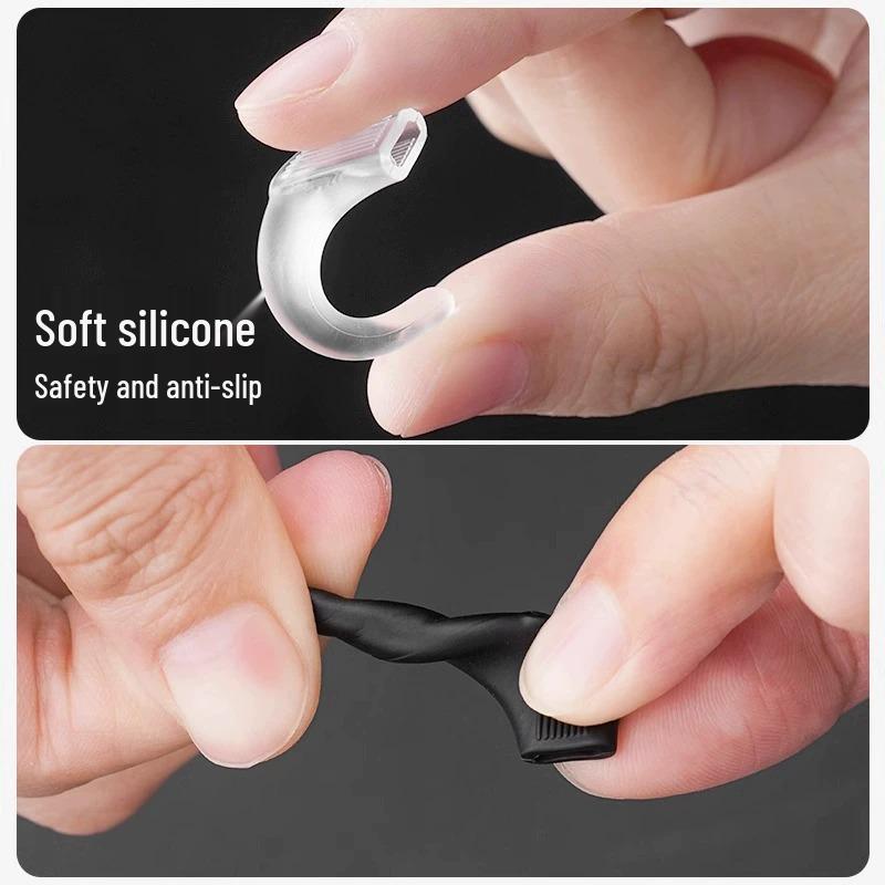 Children's Silicone Ear Hooks for Slip-Resistant Eyeglasses