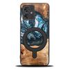 Bewood Unique Case for Motorola G54 5G - Planets - Earth with MagSafe