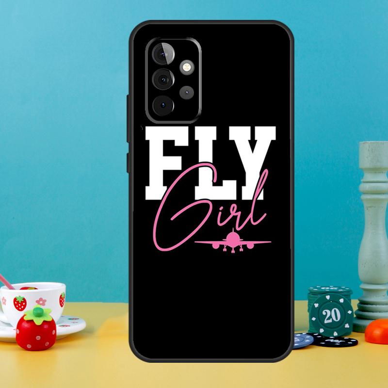 Aircraft Airplane Fly Travel Case For Samsung Galaxy A55 A56 A36 A54 A34 A14 A05 A16 A26 A12 A32 A52 A13 A33 A53 A15 A35