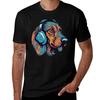 Dachshund Music Lover  A Relaxing Design For Dog Owners Tshirt Antiperspiration Workout Top