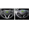 Car Steering Wheel Decor Cover Trim 1* For Hyundai Tucson 2015-2021 Carbon Fiber