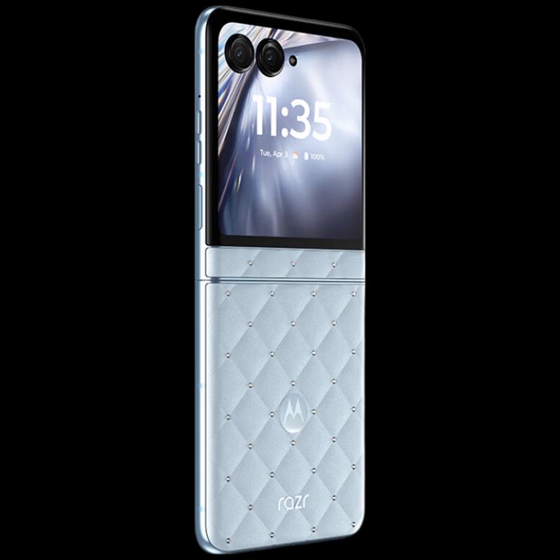 

Розкладний телефон Motorola Moto Razr 60 Ice Diamond Edition (версія CN)