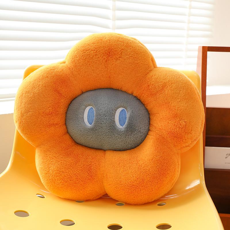 

Dopamine flower throw pillow cute colored plush petal cushion office nap pillow bay window seat cushion 40 cm 0.45kg