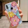 For Huawei Y7 Prime 2019 Y7 Pro 2019 P Smart Z Honor 9X Case Phone Cover Oil Butterfly Flower Heart Clear Bags Fundas Silicone