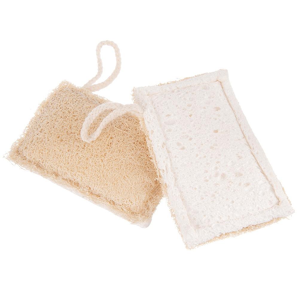 2x Gąbka Kuchenna Zmywak do Czyszczenia Szorowania Naczyń Powierzchni Eko