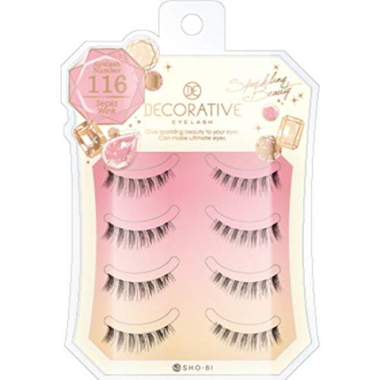 

decorative eyelash 116