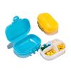 Sealed Pill Folding Storage Box Vitamin Medicine Pills Survival Container Outdoor Travel 7 Slots For 1 Week Waterproof