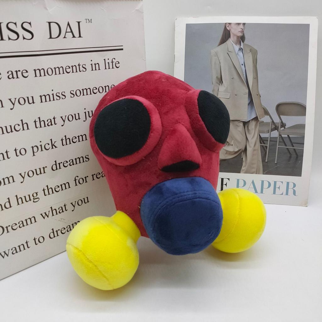 Chapter Poppy Playtime 3 Gas Mask Soft Plush Toy Halloween Cosplay Kid Gift Xmas