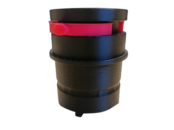 Adapter żyrafa bosch gtr 550 - odkurzacz dewalt