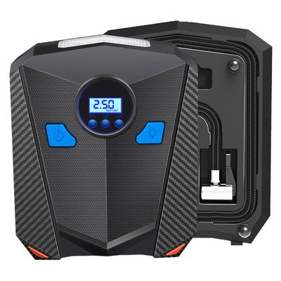 Car Tire Inflator Pump Portable Air Compressor with LED Light for SUVs Vans Motorcycles Trucks Type 2