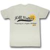 Zurück in die Zukunft Hill Valley High Naturfarbenes Erwachsenen-T-Shirt