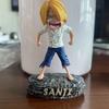 8cm One Piece Anime Figure Weep Luffy Zoro Sanji Usopp Figure Doll PVC Desk Decoration Statue Collection Model Toys Gifts