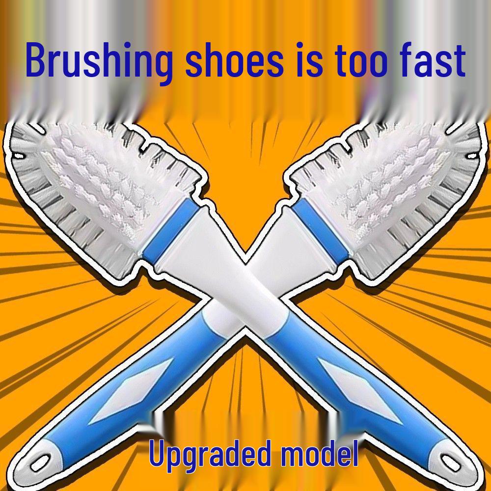 Five-Sided Soft Bristle Shoe Brush - Gentle on Shoes & Clothes, Multipurpose Cleaning, Durable Design, Free Shipping Included