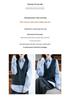 Women's V-neck 100% Pure Wool Sweater Vest - Loose Knit Solid Color Cashmere Pullover/Cardigan for Autumn & Winter.